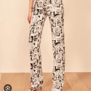 Reformation Newsprint Jeans